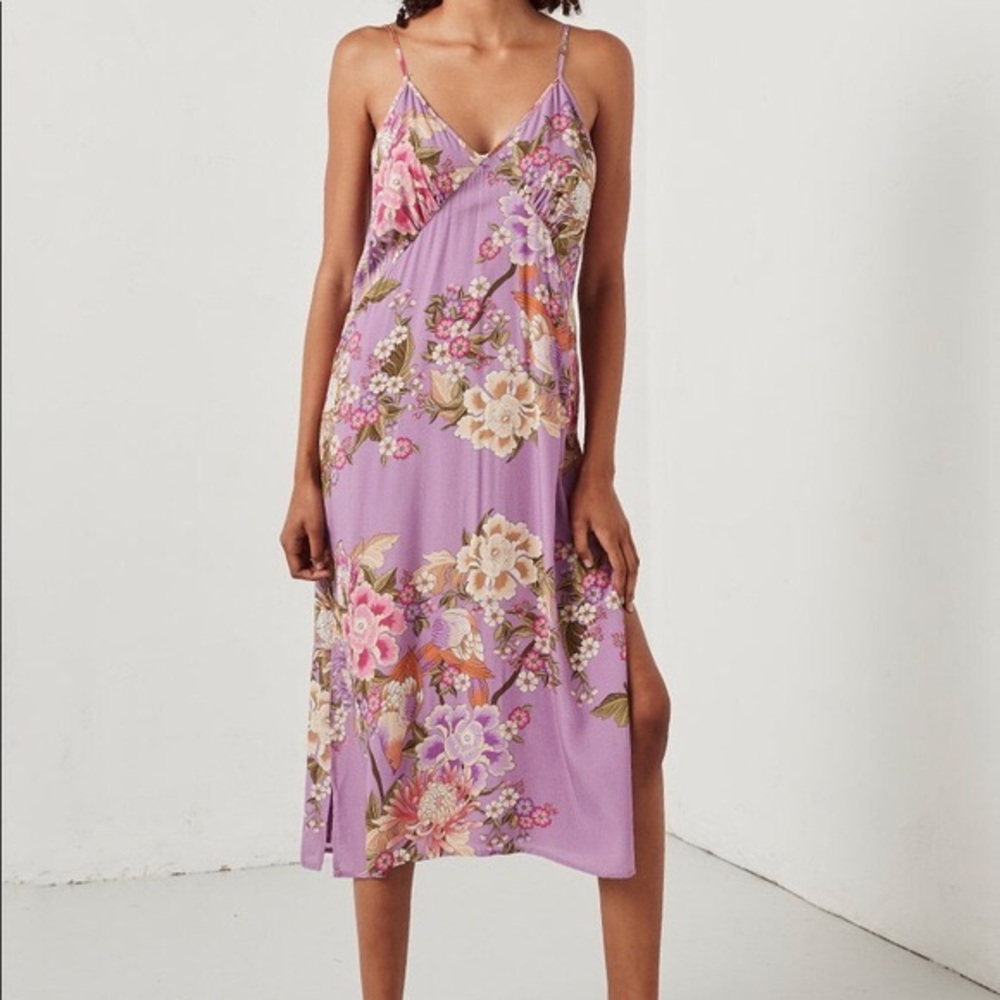 Spell Blue Skies Lilac Slip Dress